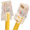 Yellow Cat.6E Non Booted Patch Cables 
