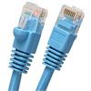 Blue Cat.6E Molded Booted Patch Cables 