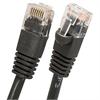 Black Cat.6E Molded Booted Patch Cables