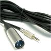 XLR Male to 3.5mm Stereo Male Cables